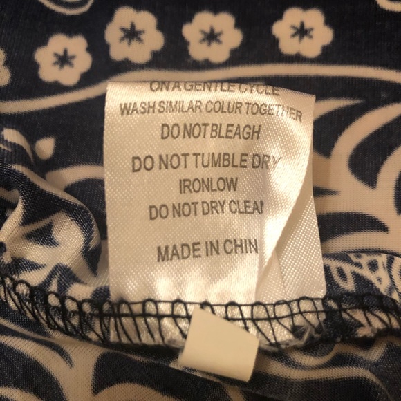 Ice Silk Blue Dress - Picture 8 of 8